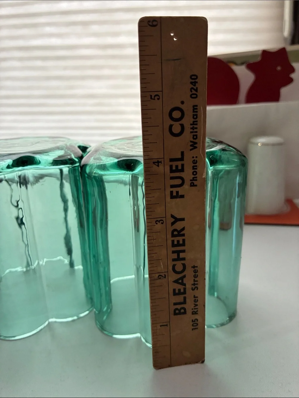 MCM 1970 Jens Quistgaard Dansk glass vases, one pair